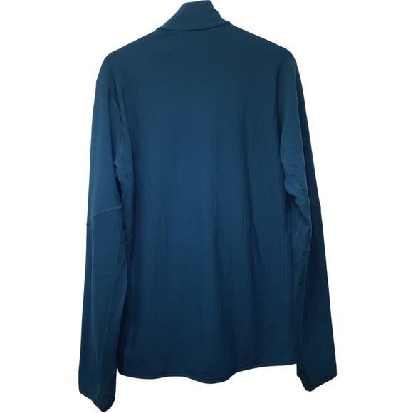 NWT ICEBREAKER RealFleece Descender LS Full Zip Wool Jacket Green Men's Large - Picture 11 of 16